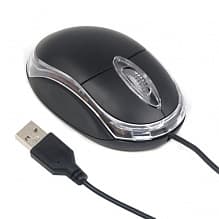 Мишка Jedel 220 wired USB Black