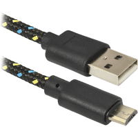 Кабель DEFENDER USB08-03T USB 2.0 AM-MicroBM 1.0м, пакет 87803