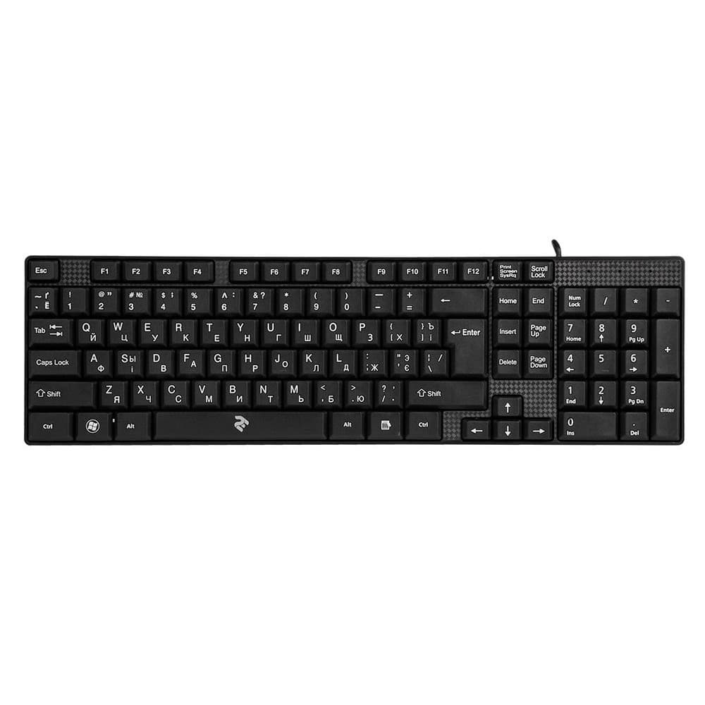 Клавіатура 2E KS 106 USB Black