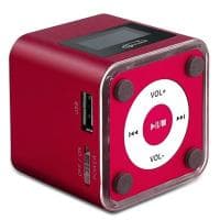 Акустика GEMIX Joy червоний, пластик, 3 Вт (RMS), 150Hz - 18 000 Hz, SD-card, FM Radio