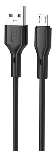 Кабель XO NB230 Rock Series USB-A to Micro - 1m (Чорний)