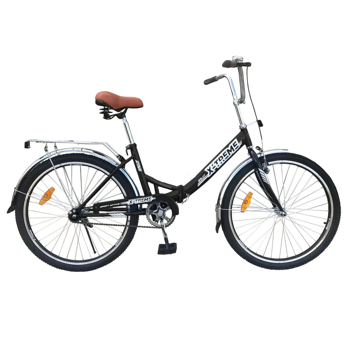 Велосипед X-Treme SALUT FD-26" Чорно-Білий Складний