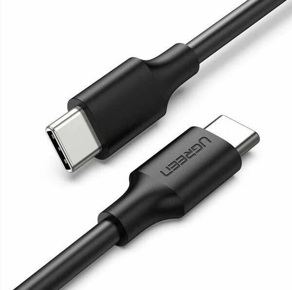 кабель UGREEN UGR-50998 US286 Type-C - Type-C 3A Cable 1.5м (Чорний)