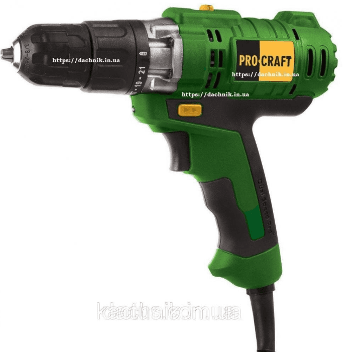 Дриль шуруповерт Procraft PB 1350/2 DFR
