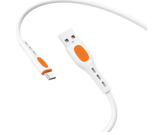 Кабель XO NB280 Jian Yan Series USB-A to Type-C - 1m (Білий)