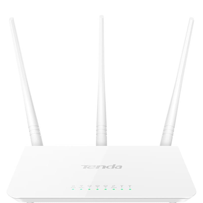 Маршрутизатор TENDA F3 802.11n N300 3xFE LAN, 1xFE WAN, ант 3x5dBi