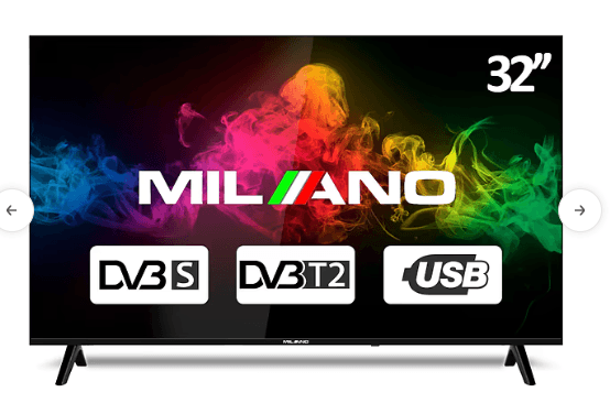Телевізор MILANO 32HDT2N24 Т2