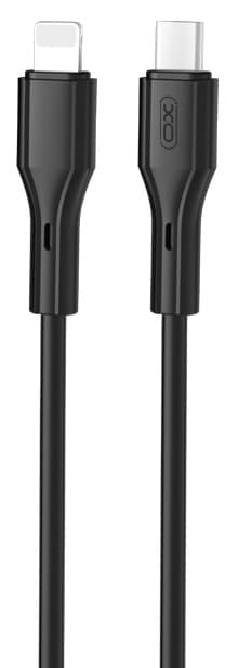 Кабель XO NBQ231A_Black Rock Series Type-C to Lightning - 27W - 1m (Чорний)
