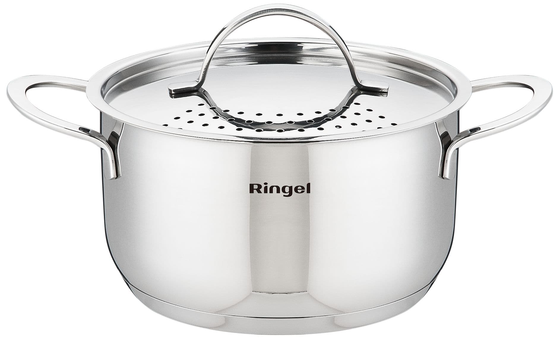 Каструля RINGEL Besser 18 см (2.3л) з кришкою нерж (RG-2021-18)