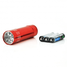 Ліхтарик Bailong BL-С709, 1LED, 1 режим, корпус- алюм.живл 3*АА, 85*025мм, Red, ОЕМ