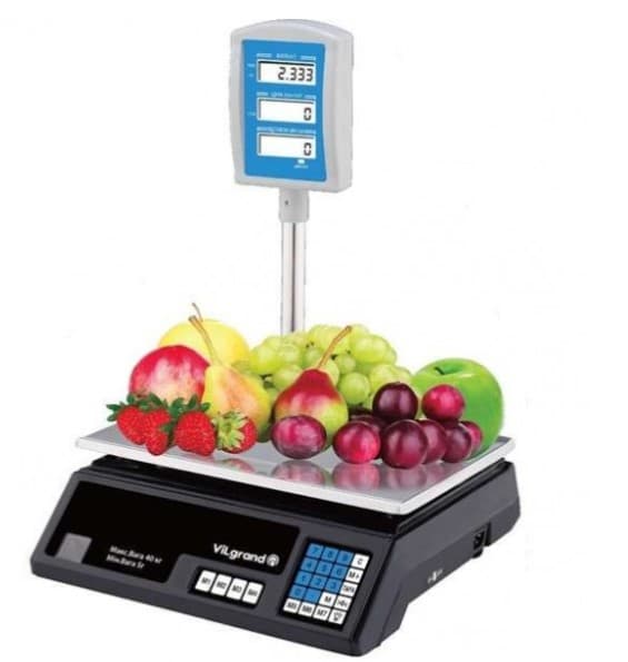 Вага для торгівлі  VILGRAND VЕS-6V-41W (40кг)