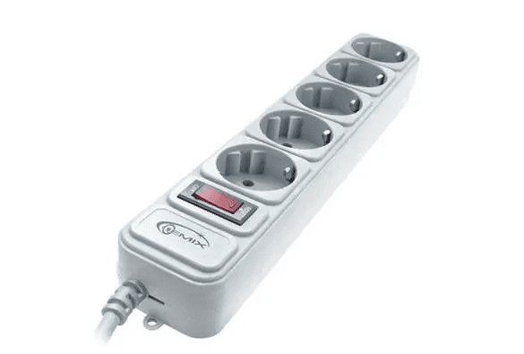 Мережевий фільтр Gemix Surge protector 5,0 м