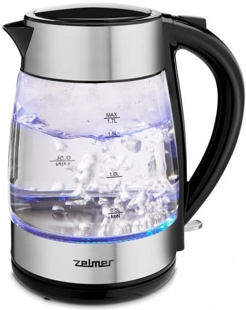 Електрочайник Zelmer ZCK 8011 скл (1,7 л.)