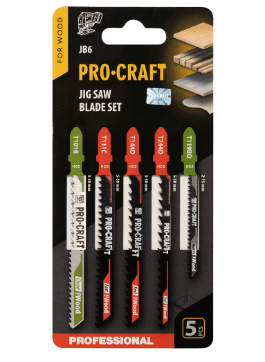 Набір пилок для Лобзика PRO CRAFT JB-6