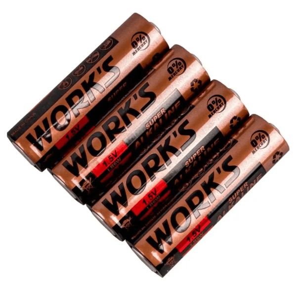 Батарейка WORK'S ALKALINE LR6W-4S/AA/4шт