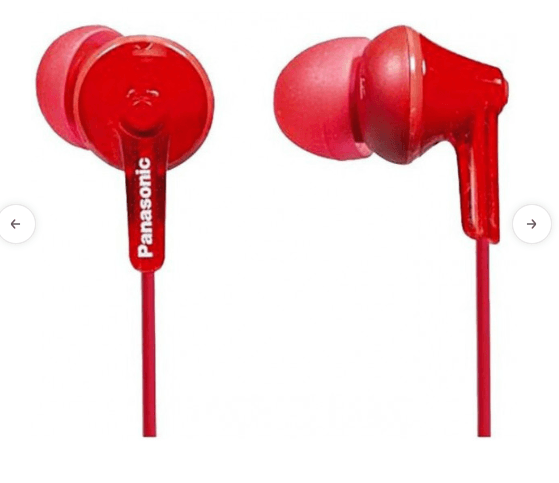 Навушники PANASONIC RP-HJE125E-R