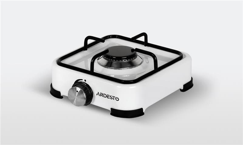 Плитка настільна Ardesto GTC-NS1011W газова, тип газу LPG, конфорок - 1, білий