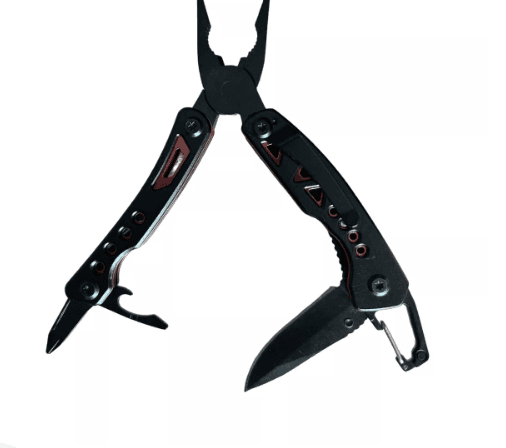 Мультитул mini WERK MFT-81PMBW BLACK 8 в 1 