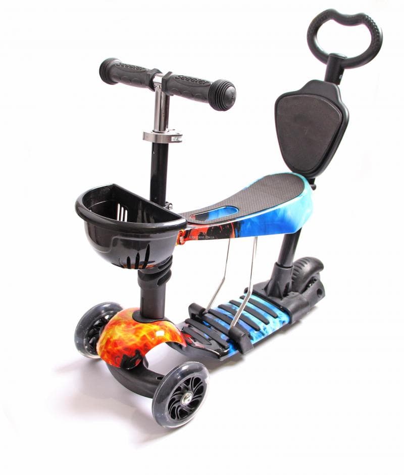 САМОКАТ SCOOTER. 5IN1. FIRE AND ICE( 883545660)