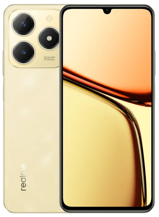 Смартфон REALME C61 6/128Gb NFC (золотистий)