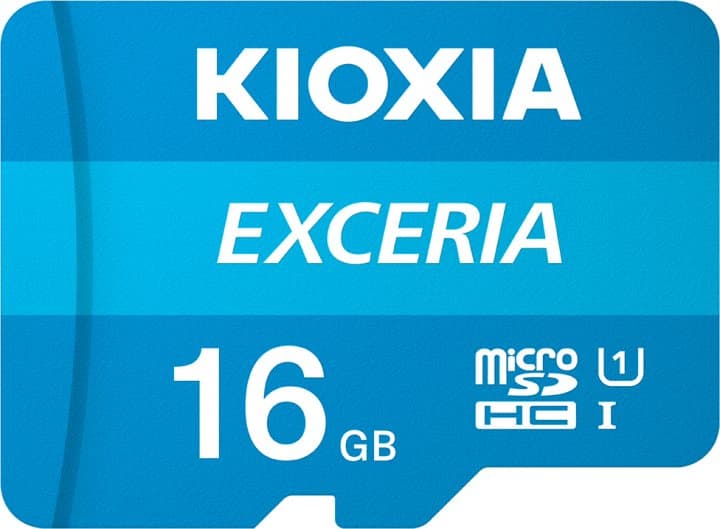 Пам'ять KIOXIA Exceria microSDHC LMEX1L016GG2 16Gb Class 10 UHS I + ad