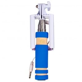 Монопод TOTO Mini+Jack 3.5 mm cable Blue 