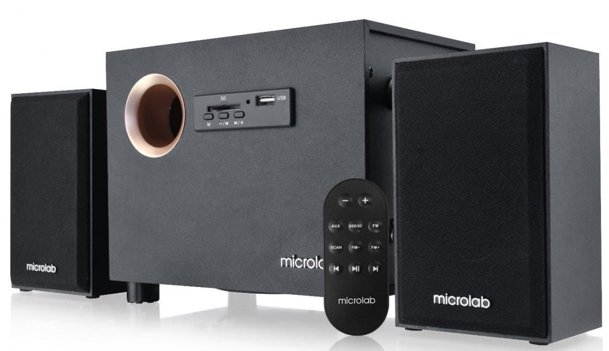 Акустика MICROLAB 2.1 M-105R Black