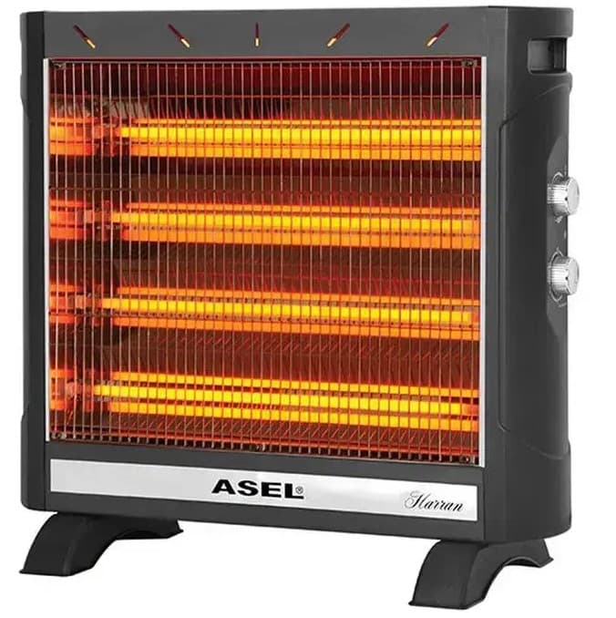 Обігрівач інфрачервоний ASEL H 50-12 з вентилятором кварцевий