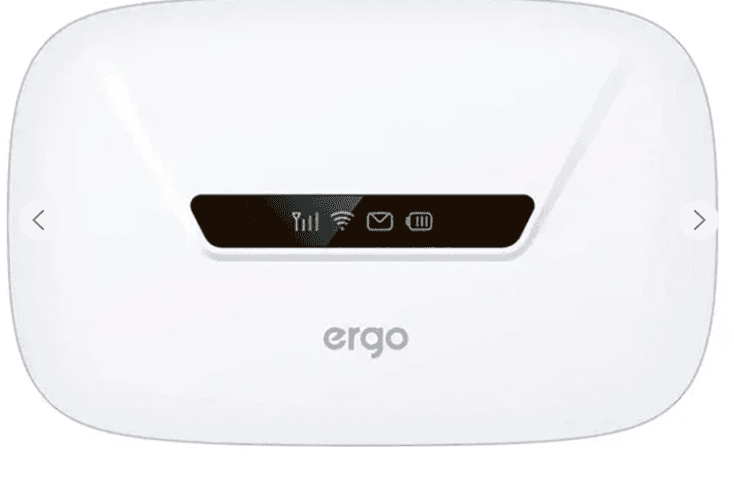 Модем ERGO M0263 (cat4) 3G/4G Wi-Fi Mobile Router (white)