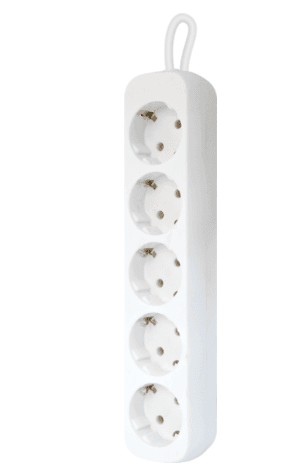 Подовжувач DEFENDER (992310)E550 5.0 m 5 роз white UA