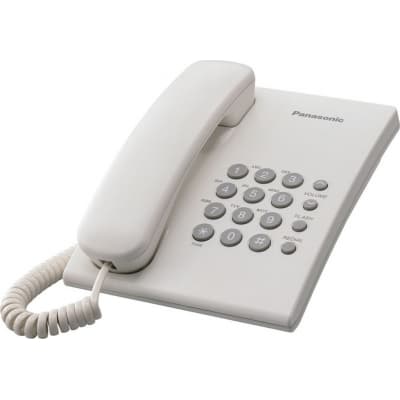 Телефон провідний PANASONIC KX-TS2350RUW