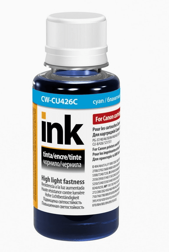 Чорнило Canon UV CLI-426 100мл Cyan CU426C