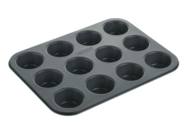Форма для випікання кексів Ardesto Tasty baking  AR2305T на 12 шт. 35*26,5*3 см, се