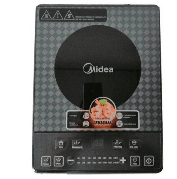 Плита електрична настольна індукційна MIDEA SKY-2113 (2100Вт, 1к.)