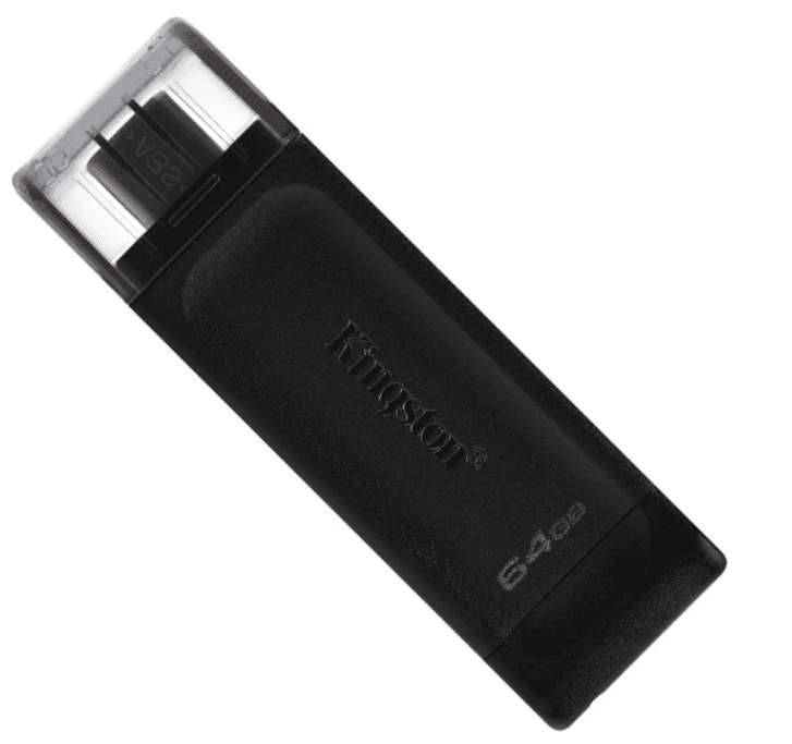 Пам'ять KINGSTON DT70 64GB, Type-C, USB 3.2 DT70/64GB