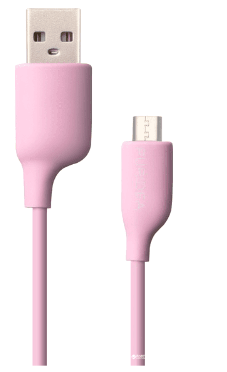 Кабель PURIDEA L02 - TYPE-C - 1.2m L02-USB-C Pink	