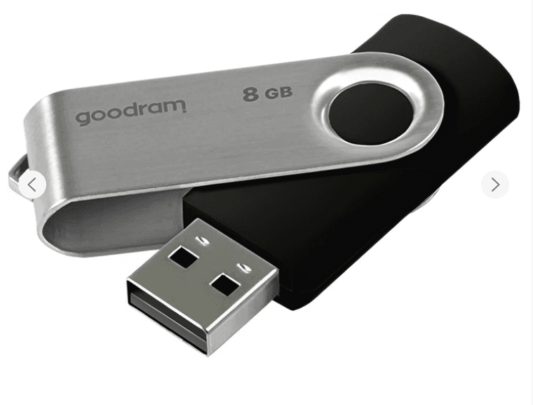 Пам'ять GOODRAM UTS2 8 GB Black clip UTS2-0080KKR11