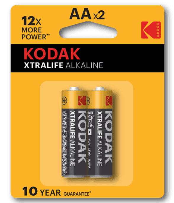 Батарейка KODAK XTRALIFE LR06 1x2 шт. блістер