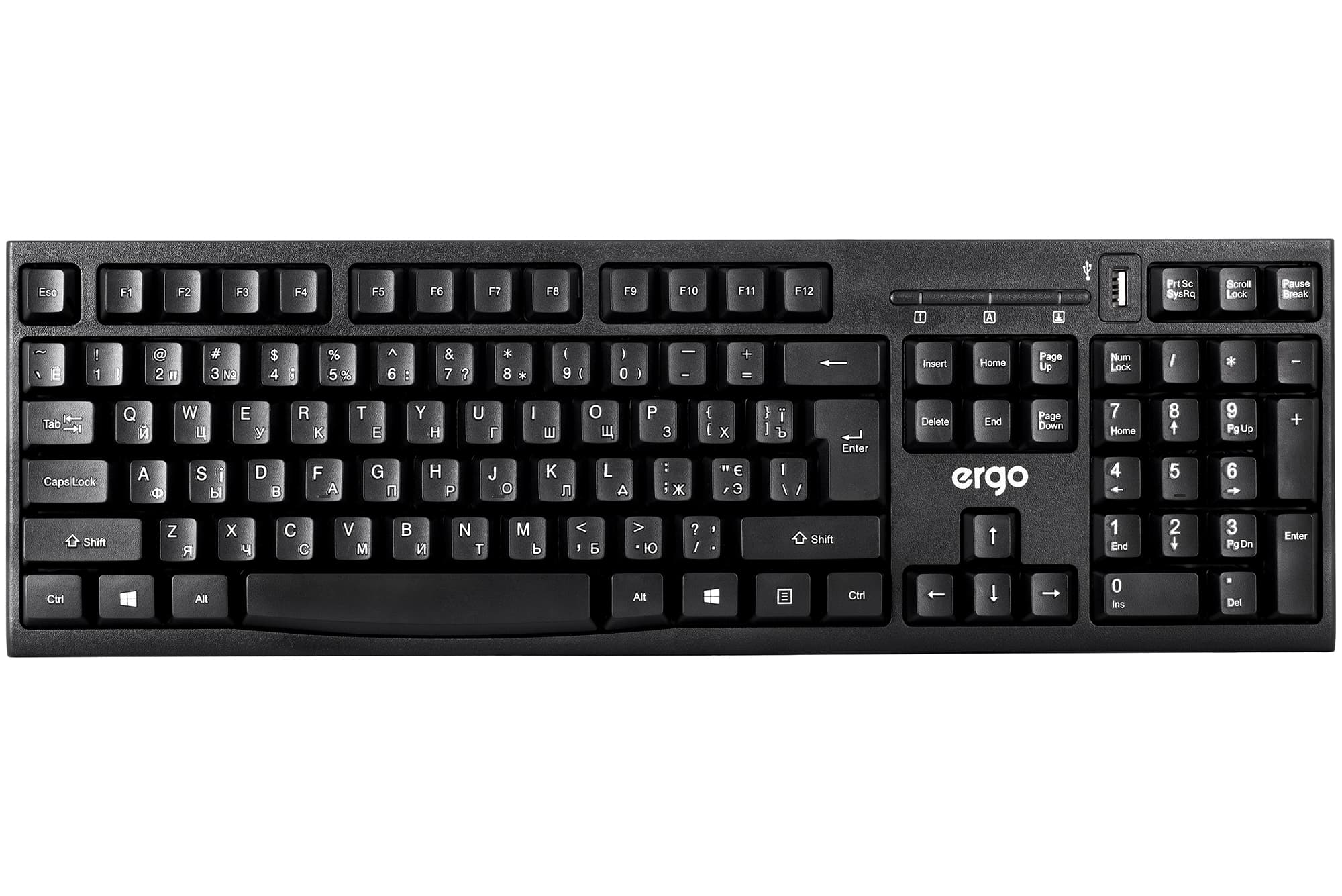 Клавіатура ERGO K-280HUB
