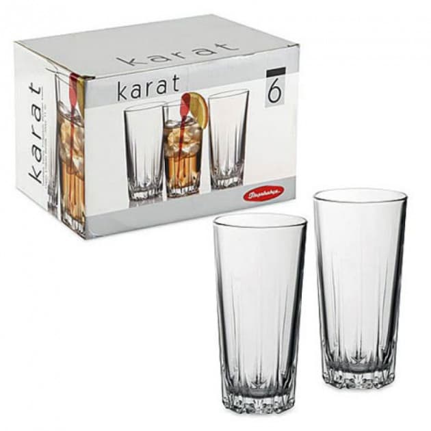 Стакани Pasabahce (52888) Karat330 мл 6 шт 