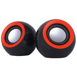 Акустика OMEGA 2.0 OG-116B black red 2x3W RMS USB