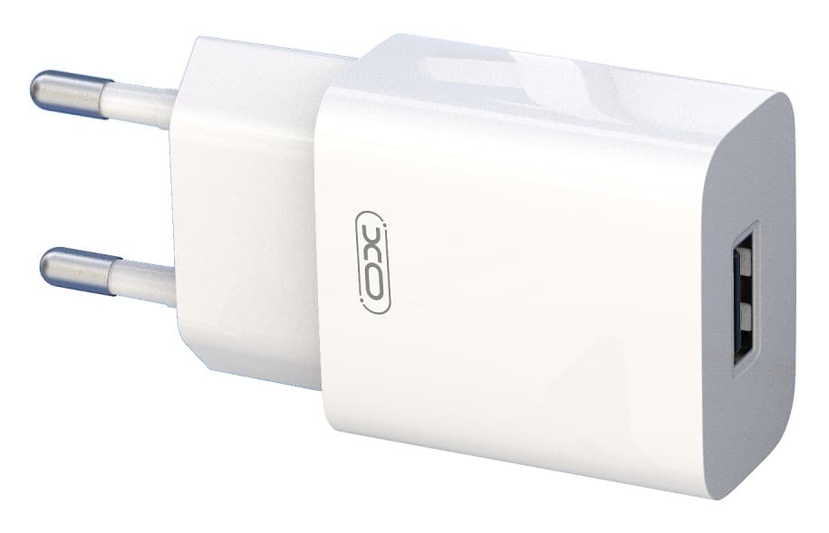Зарядний пристрій XO L99 - 12W Single port USB-A (Білий)