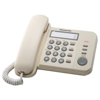 Телефон провідний PANASONIC TS2352 beige (KX-TS2352UAJ) вживаний