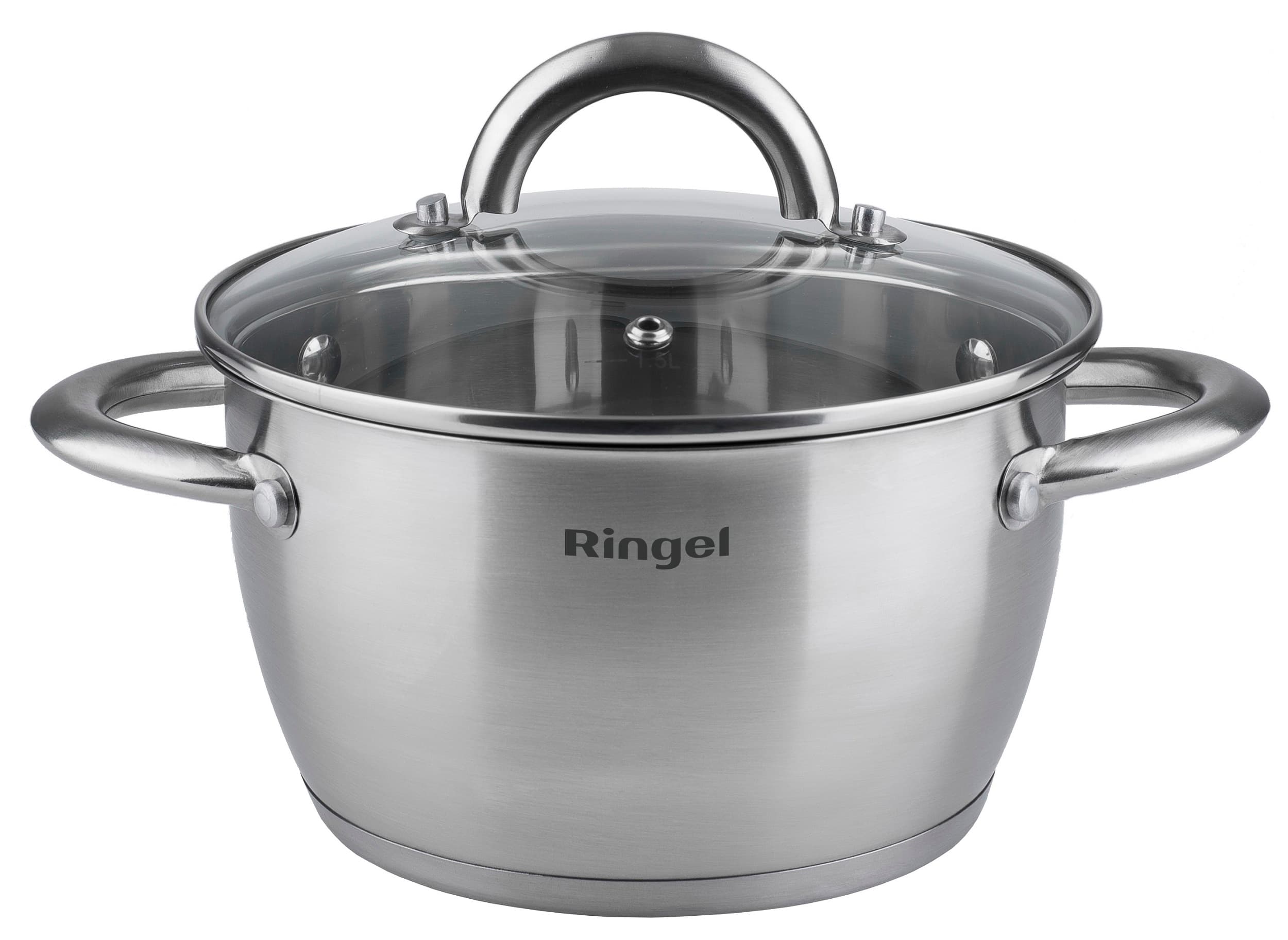 Каструля RINGEL Bonn 18 см (2.6л) з кришкою (RG-2003-18)