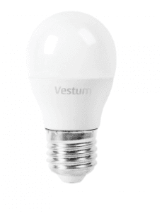Лампа LED Vestum G45 8W 4100K 220V E27 1-VS-1209