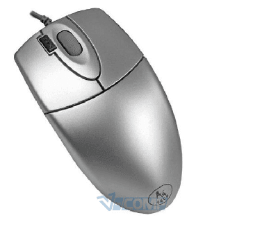 Мишка A4Tech OP-620D PS/2 Silver