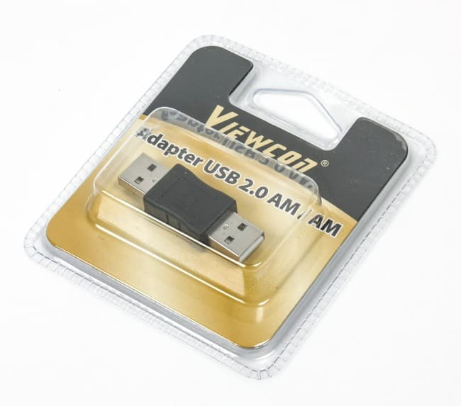 ПерехІдник Viewcon VA 067 USB папа-папа