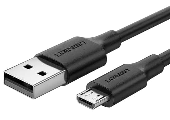 Кабель UGREEN US289 USB - Micro USB Cable 2м (чорний) UGR-60138