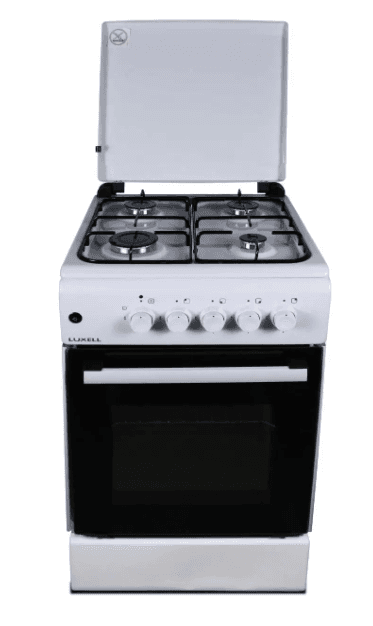 Плита газова LUXELL LF55G- 40F WHITE
