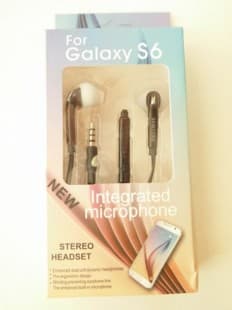 Навушники Samsung Galaxy S6 black (вак, з пультом)